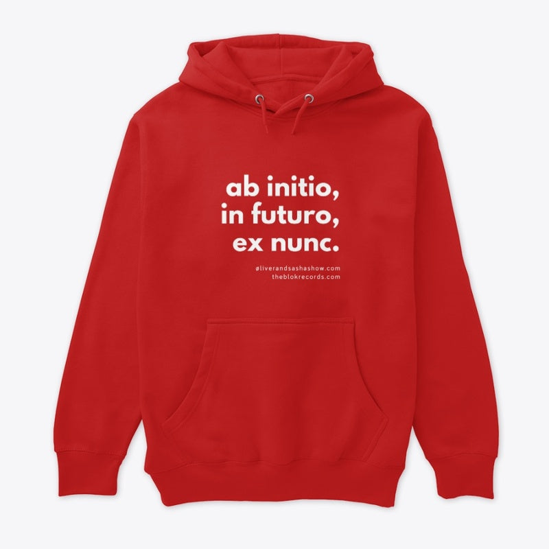 The "Ab Initio" Premium Pullover Hoodie (Teachable Moments Collection)