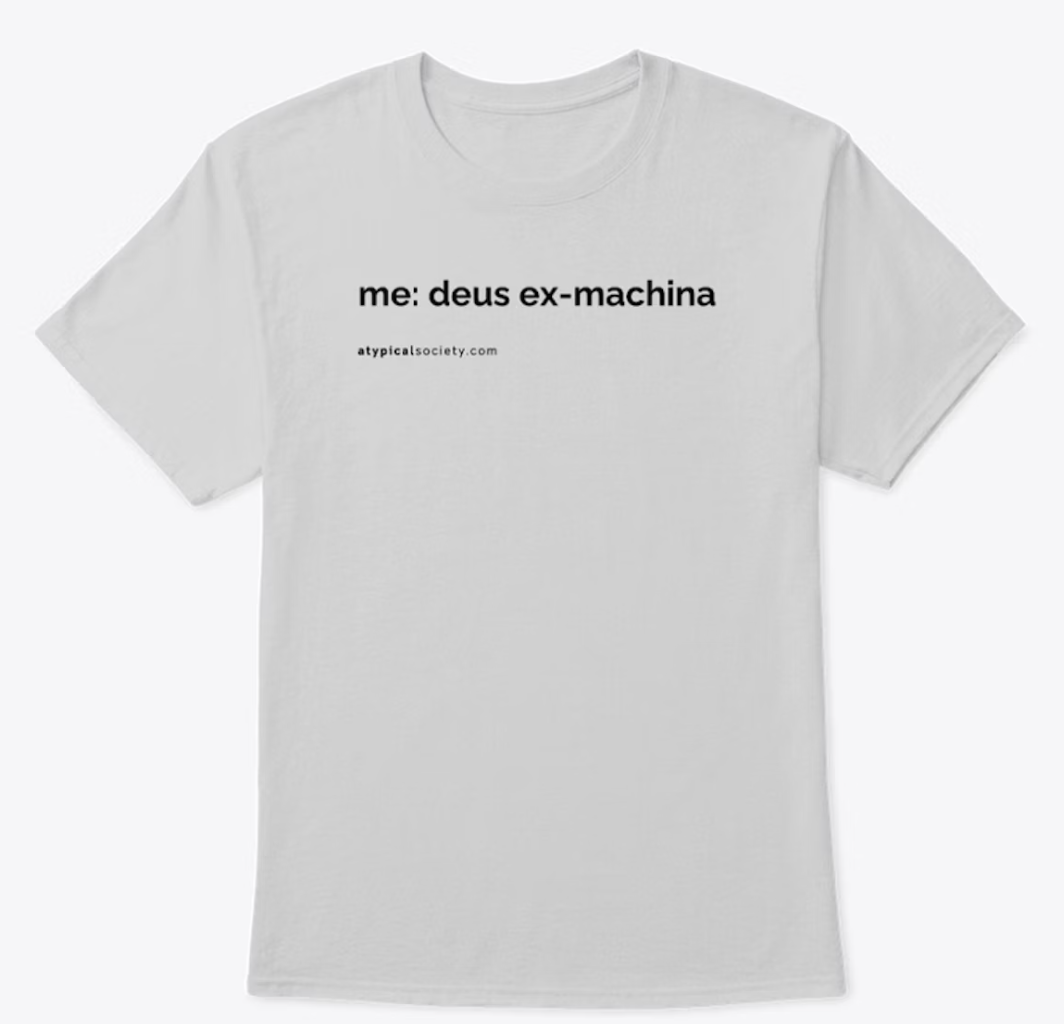 'Deus Ex Machina' Premium Pullover Hoodie (Teachable Moments Collection)