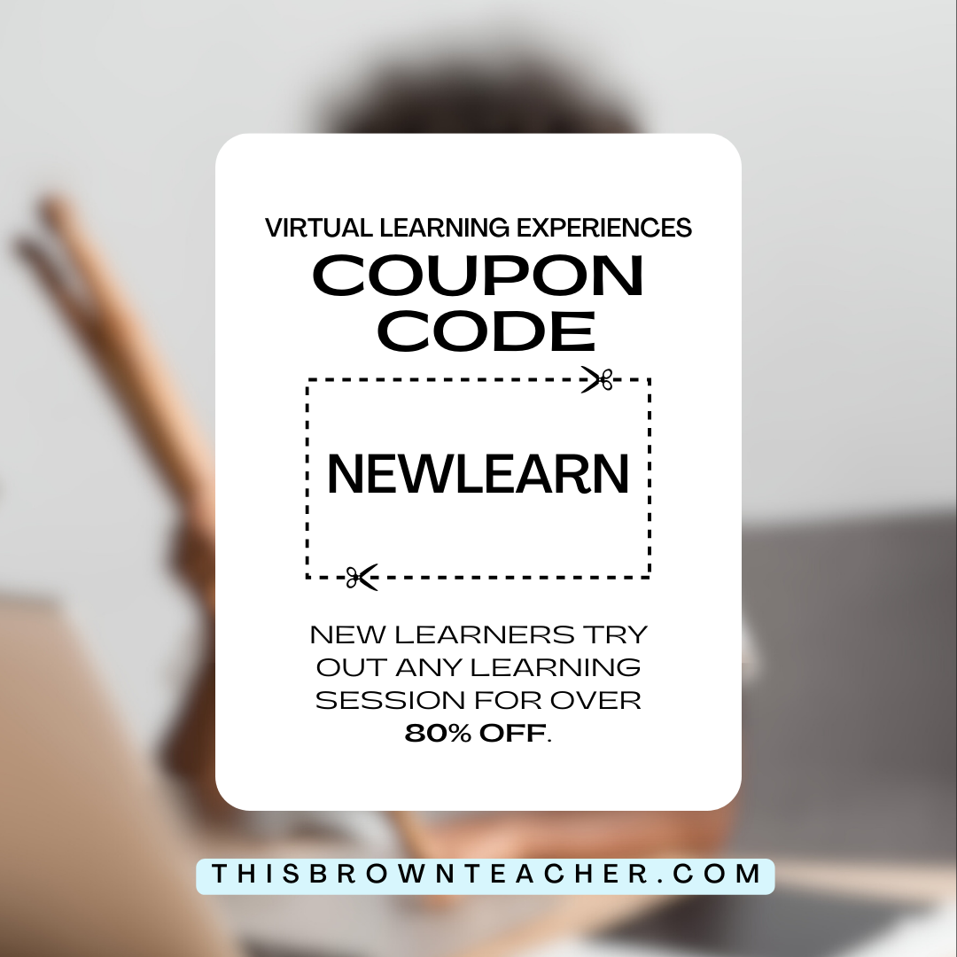 Virtual Learning Experiences - New Learner Coupon Code