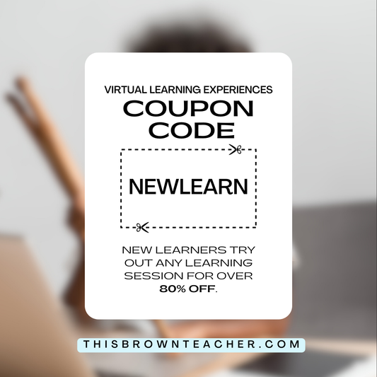 Virtual Learning Experiences - New Learner Coupon Code