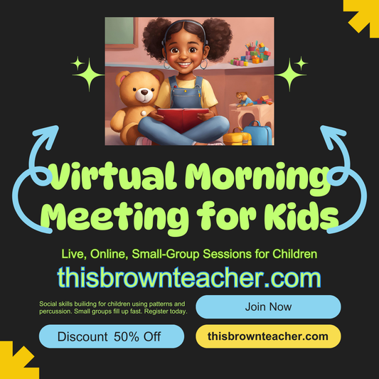 Rise and Shine! Join our Virtual Morning Meetings! (Single Session)
