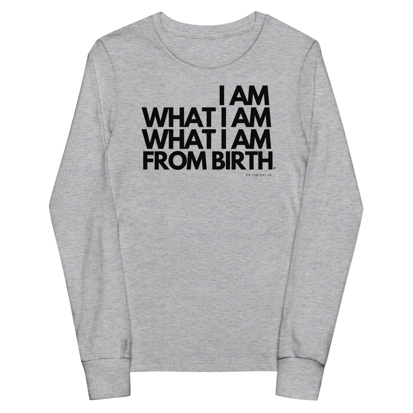 "I AM" Youth Long Sleeve Tee