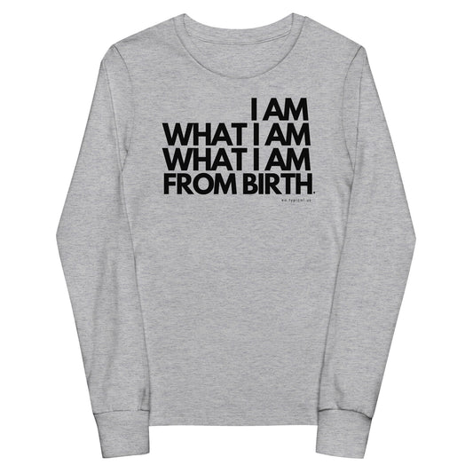 "I AM" Youth Long Sleeve Tee