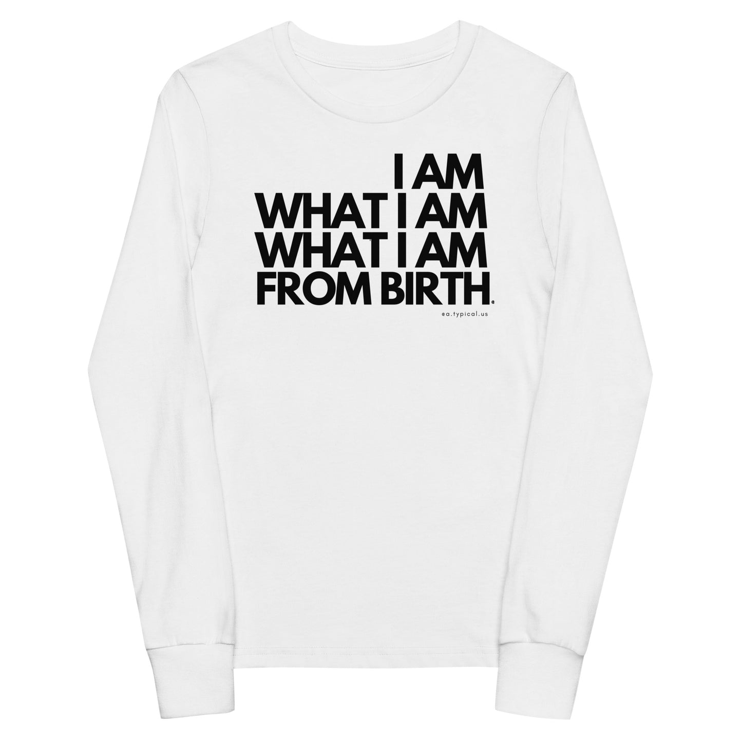 "I AM" Youth Long Sleeve Tee